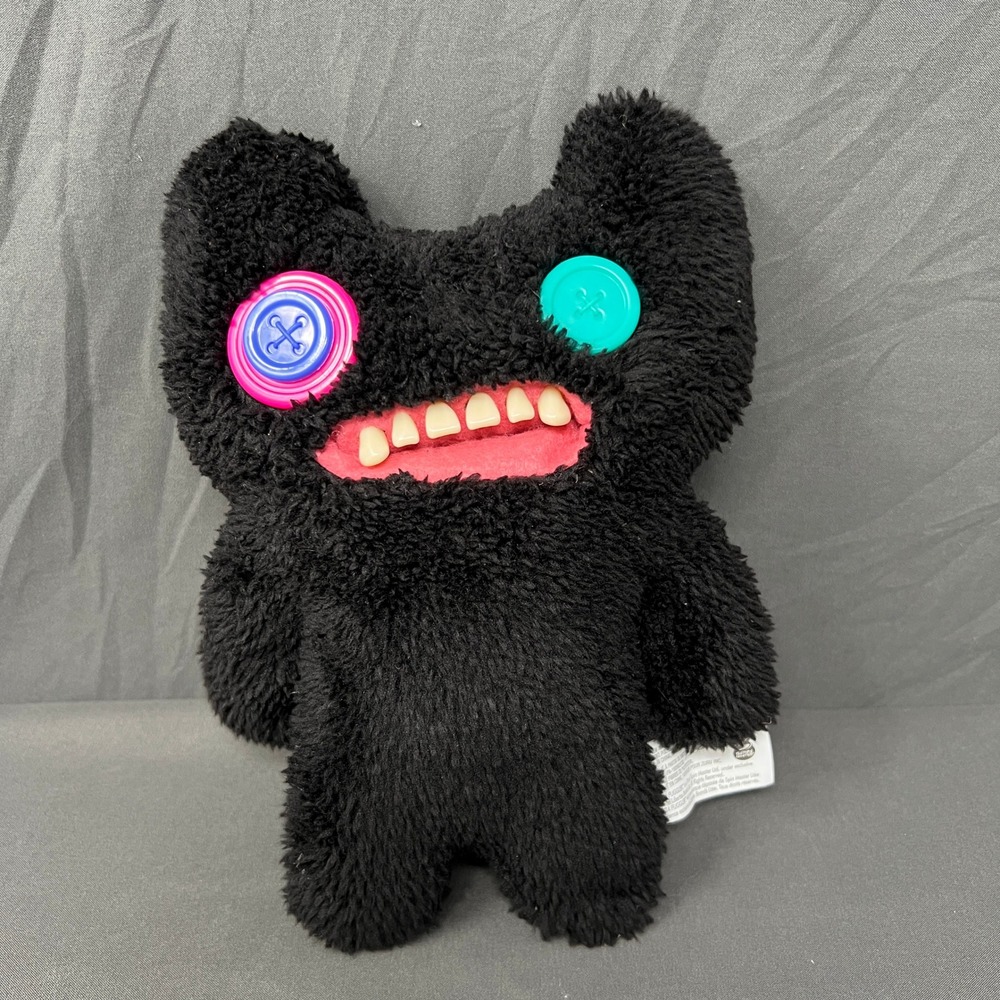 Fuggler Chaos Crew Indecisive Black Monster Funny Ugly 9 Inch Stuffed Toy 2024